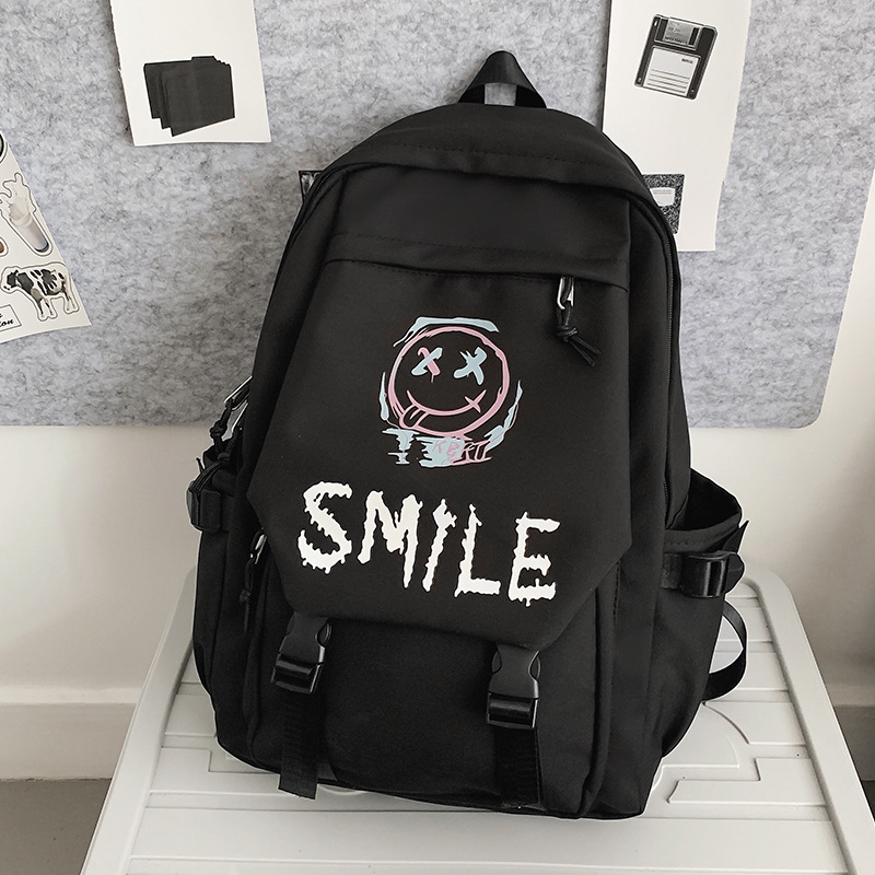 Picture of Schoolbags for Men, College Students, Fashionable Letter Backpacks, Primary School Students, Junior High School Students, High School Students, Wholesale High-Quality Girls