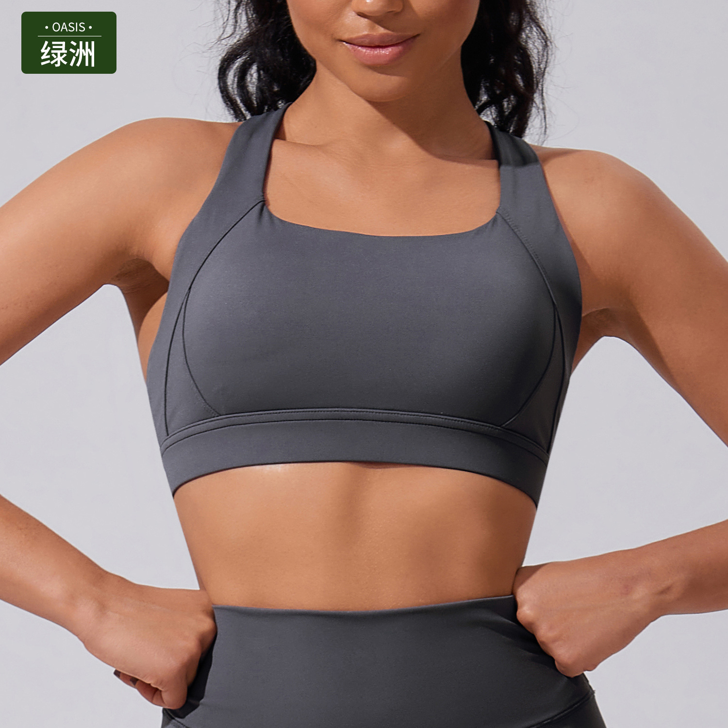 Oasis Summer New Sports Bra Women's Quick-Drying Breathable Fitness Sports Vest Outdoor Running Yoga Bra