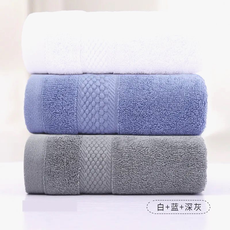 Picture of Face Towel Pure Cotton Thickened Absorbent Wedding Home Hotel Bathroom Student Children Wholesale Face Towel Supplies