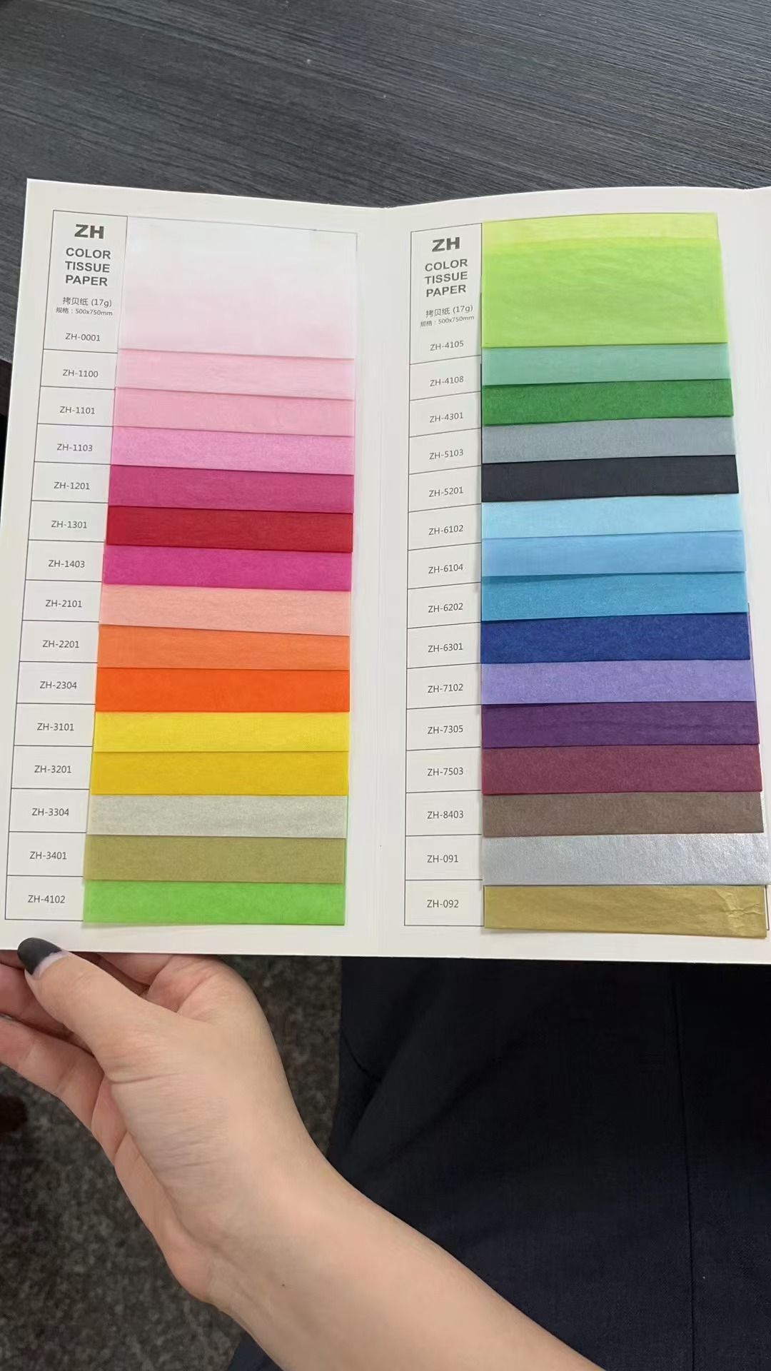 Picture of Factory supply 17g flower color Sydney paper shoes gift box lining paper moisture-proof anti-friction wrapping paper