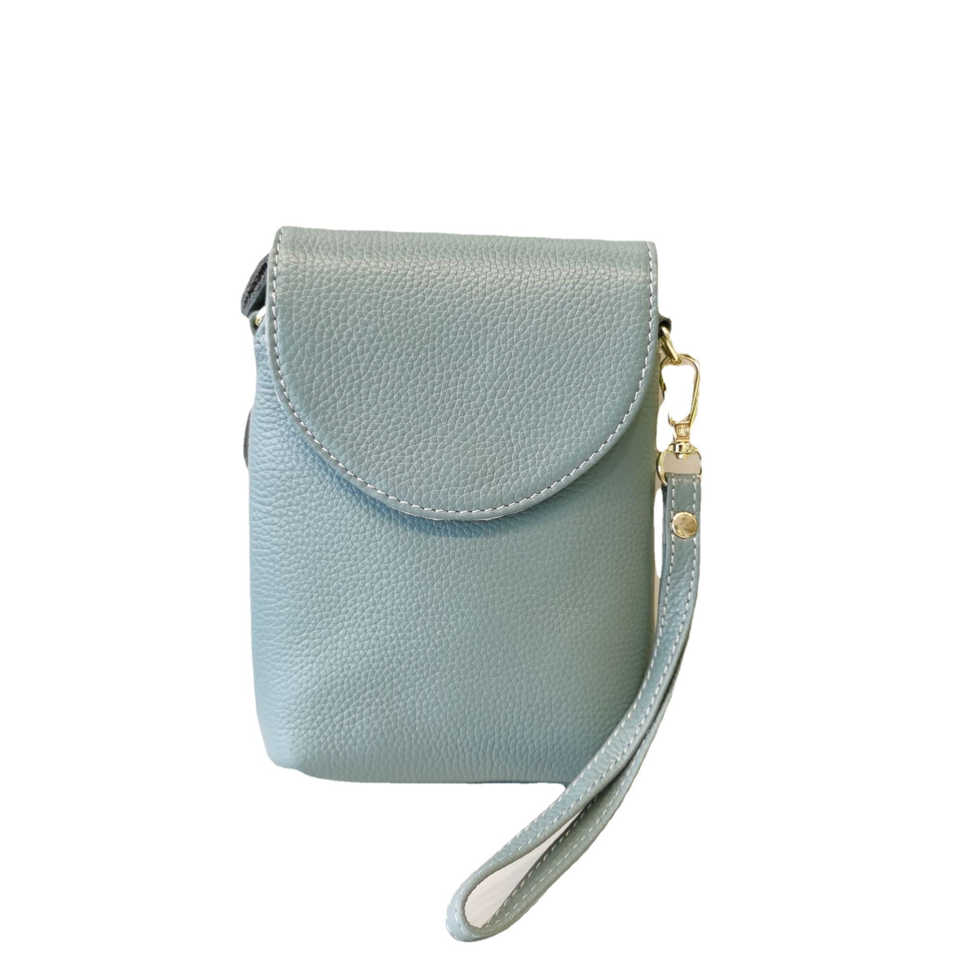 Picture of Top Layer Cowhide Mobile Phone Bag Mini Small Bag Women's Bag 2025 New All-match Genuine Leather Women's Coin Purse Crossbody Bag