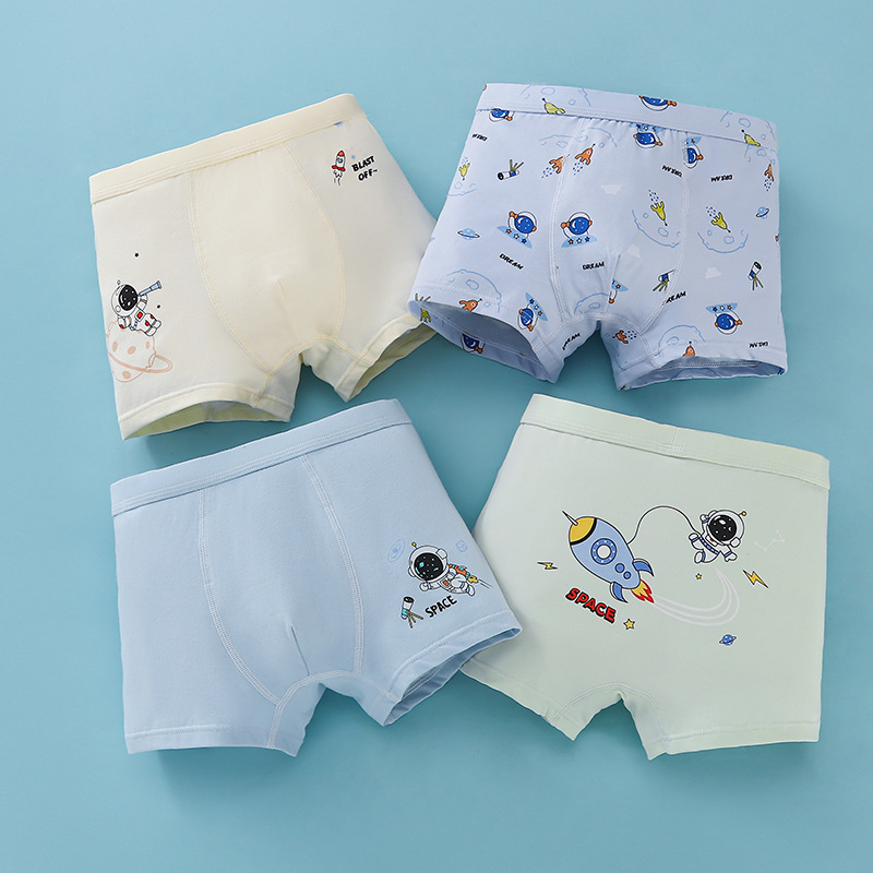 Picture of Boys' cotton underwear Class A boxers children's underwear middle and big children's boxers baby boys' shorts underwear manufacturers