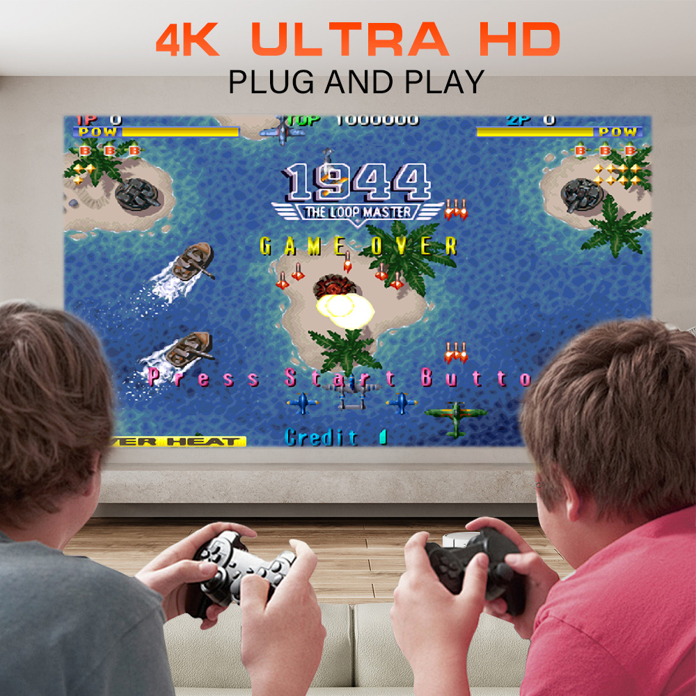Picture of Cross-Border Export White M300Max Game Projector Home New High-Definition Portable Screen Barrel Projector