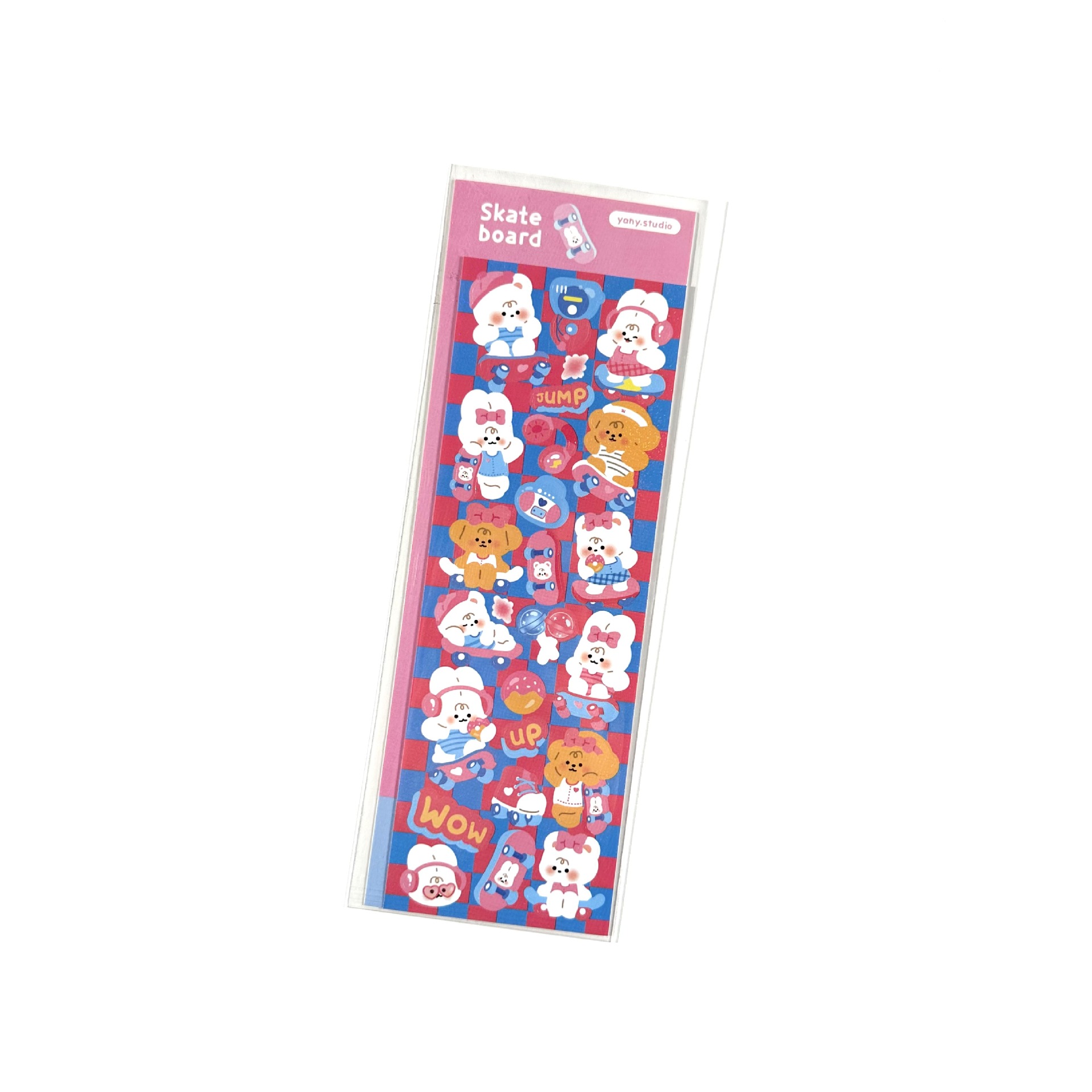 Picture of South Korea explosions cute cartoon animal stickers ins Korean goo card hand account diy laser creative stickers wholesale