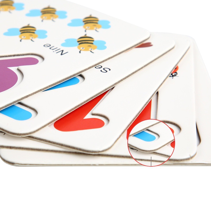 Children's Mathematics Teaching Aids kindergarten early education preschool children's digital matching addition and subtraction operation Mongolian education educational toys