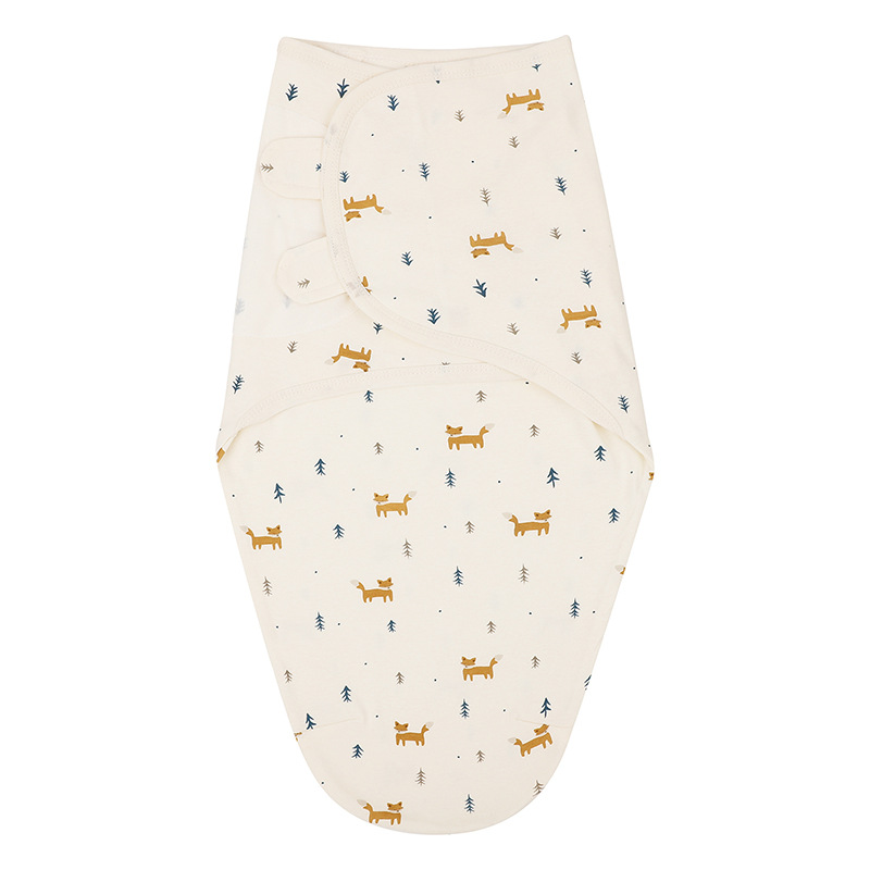 Picture of Yinmei cotton baby swaddling towel newborn anti-shock baby sleeping bag printing Four Seasons baby quilt cross-border