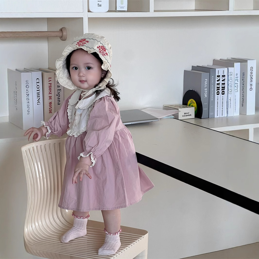 Girls Dress Autumn 2025 New Autumn Dress Korean Style Children's Clothes Baby Autumn Clothes Children's Princess Dress