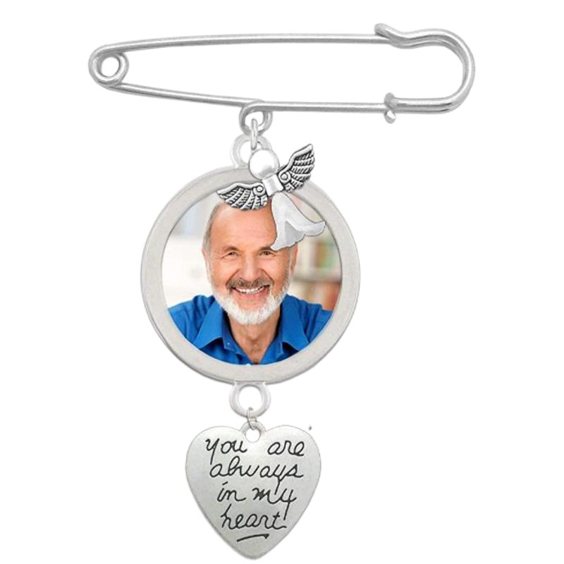 Picture of New Jewel Tray DIY Photo Frame Pendant Holiday Memorial Pendant Wedding Flower Decoration