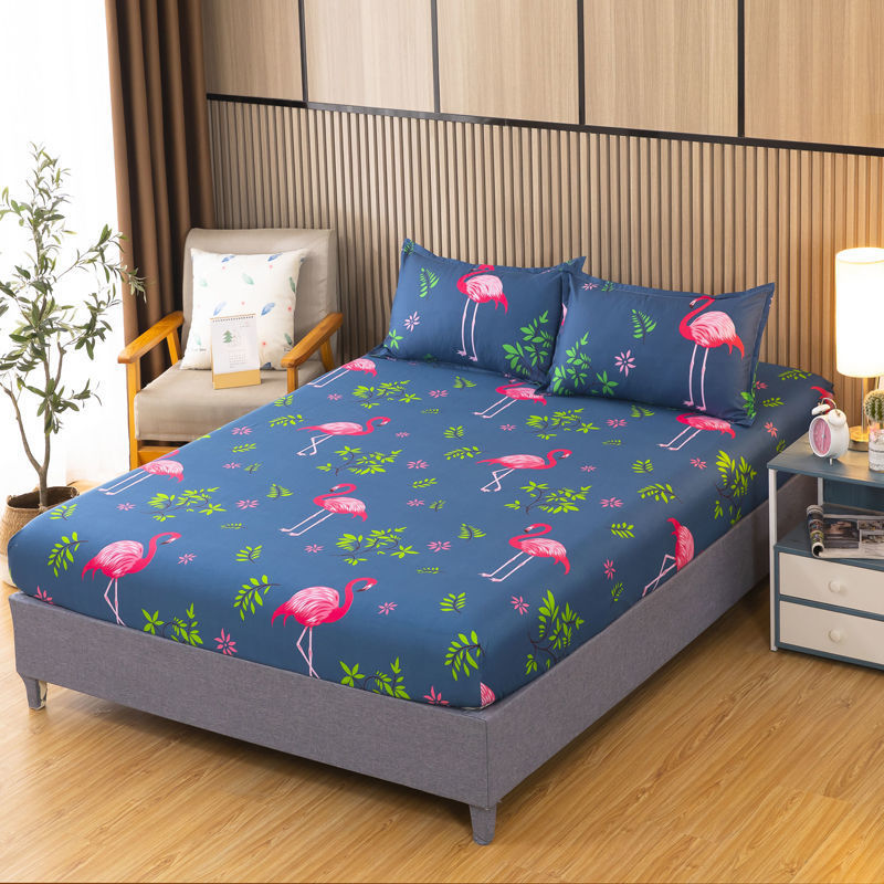 Picture of Printed Fitted Bed Sheets, Simmons Protective Dust Cover, All-Inclusive Elastic Bed Cover, No Pilling, No Shrinkage