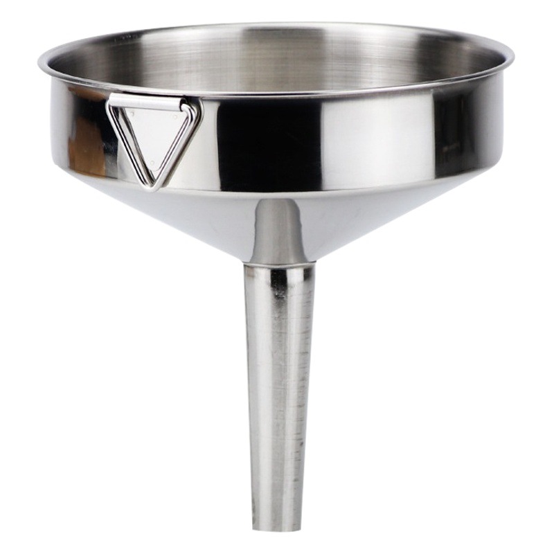 Non-Magnetic Stainless Steel Small Funnel with Filter for Home Use, Small Diameter Wine Funnel, Kitchen Oil Pourer, Small Oil Funnel