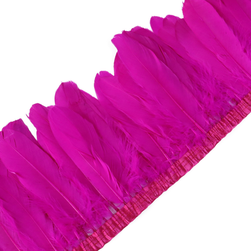 Picture of Goose feather large floating cloth belt/edge DIY handicraft accessories stage performance clothing accessories manufacturers in stock sales