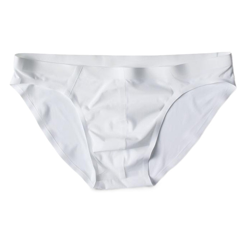 Men's seamless underwear ice silk sexy briefs low waist youth breathable pants cross-border supply of a generation of hair