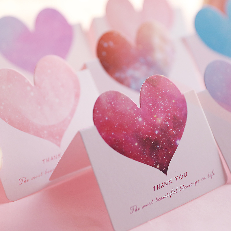 Picture of Cross-border source ins Wind small fresh after-sales card flower shop teacher's day Tanabata small greeting card Amazon thank you card