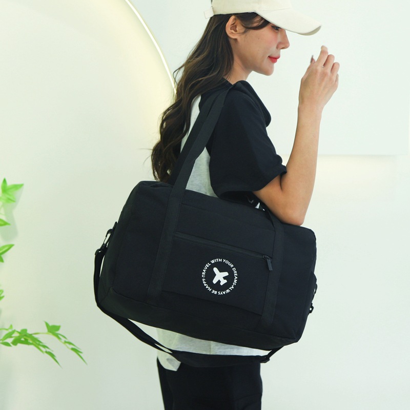 Picture of New Foldableable Travel Bag for Men and Women, Large-Capacity Clothing Storage Bag That Can Be Used as a Trolley Case, Luggage Bag, Maternity Bag