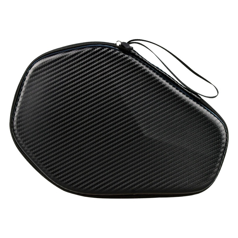 Table Tennis Bats Bag Hexagonal Table Tennis Bats Set Table Tennis Bats Storage Bag Hard Shell Drop-resistant Durable Printable LOGO