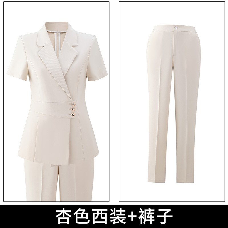Picture of High-end professional suit suit women's summer fashion temperament goddess Fan Sales Department hotel front desk work clothes formal wear