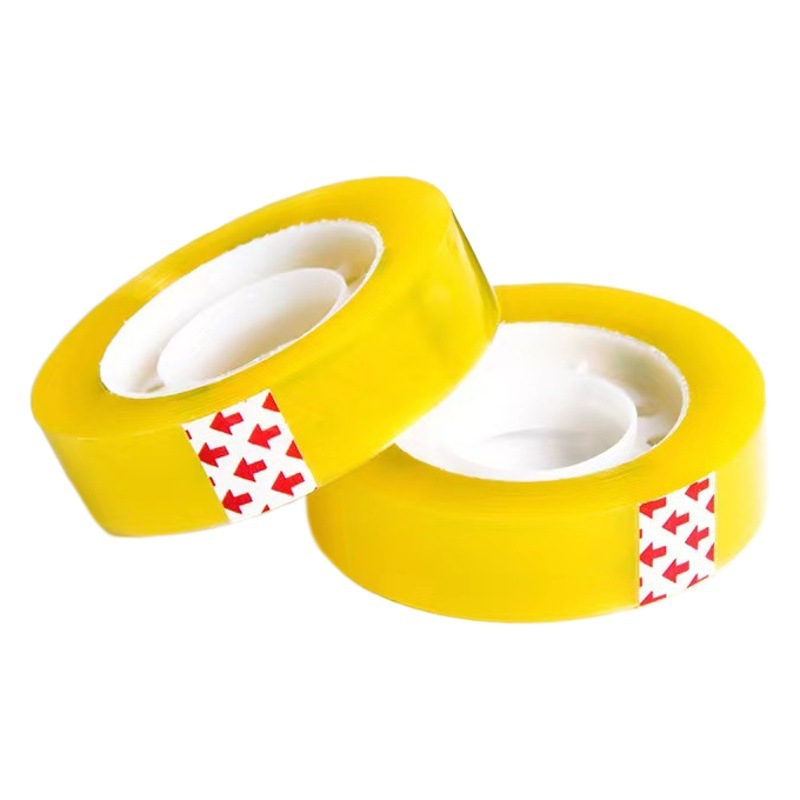 Factory in stock transparent stationery adhesive bandwidth floral tape office tape sealing small tape binding tape wholesale