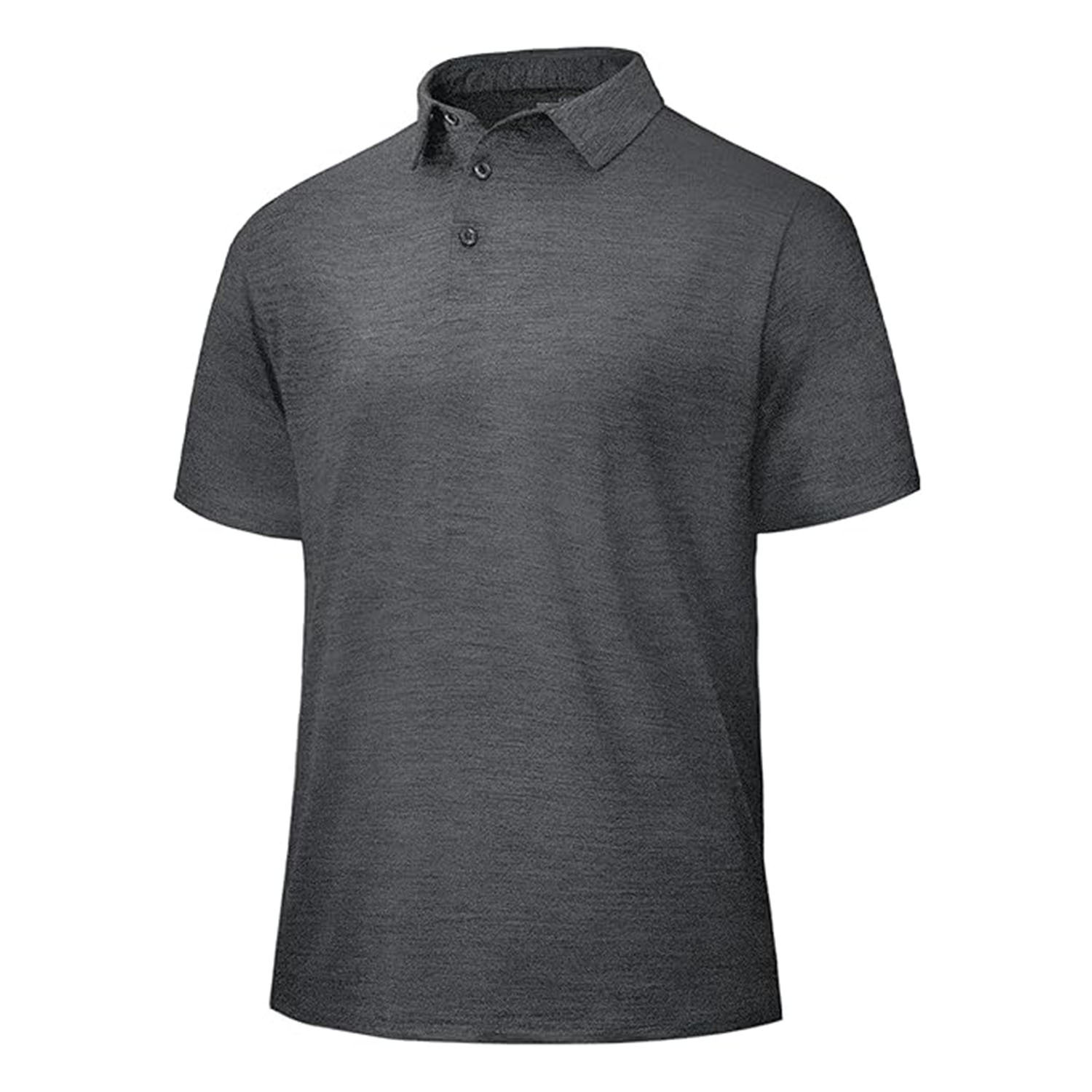 Cross-border New Polo Shirt Short-sleeved Men's High-end Llip T-shirt Summer Sports Quick-drying Breathable Corporate Culture Shirt