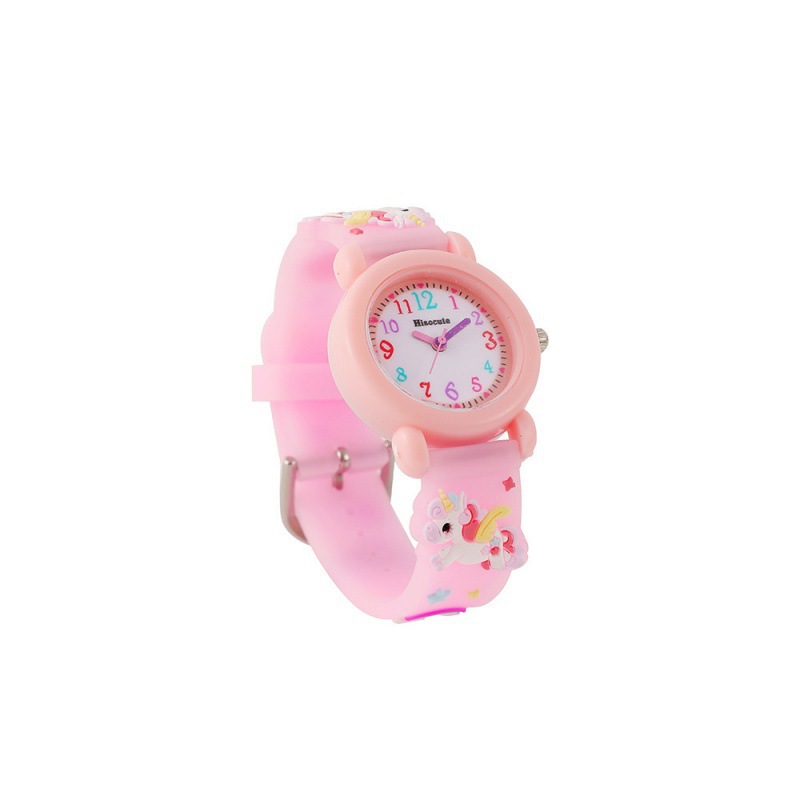 Picture of 2024 New Cartoon Children Unicorn Watch Cute Girl Electronic Watch Student Quartz Watch Prizes Gift
