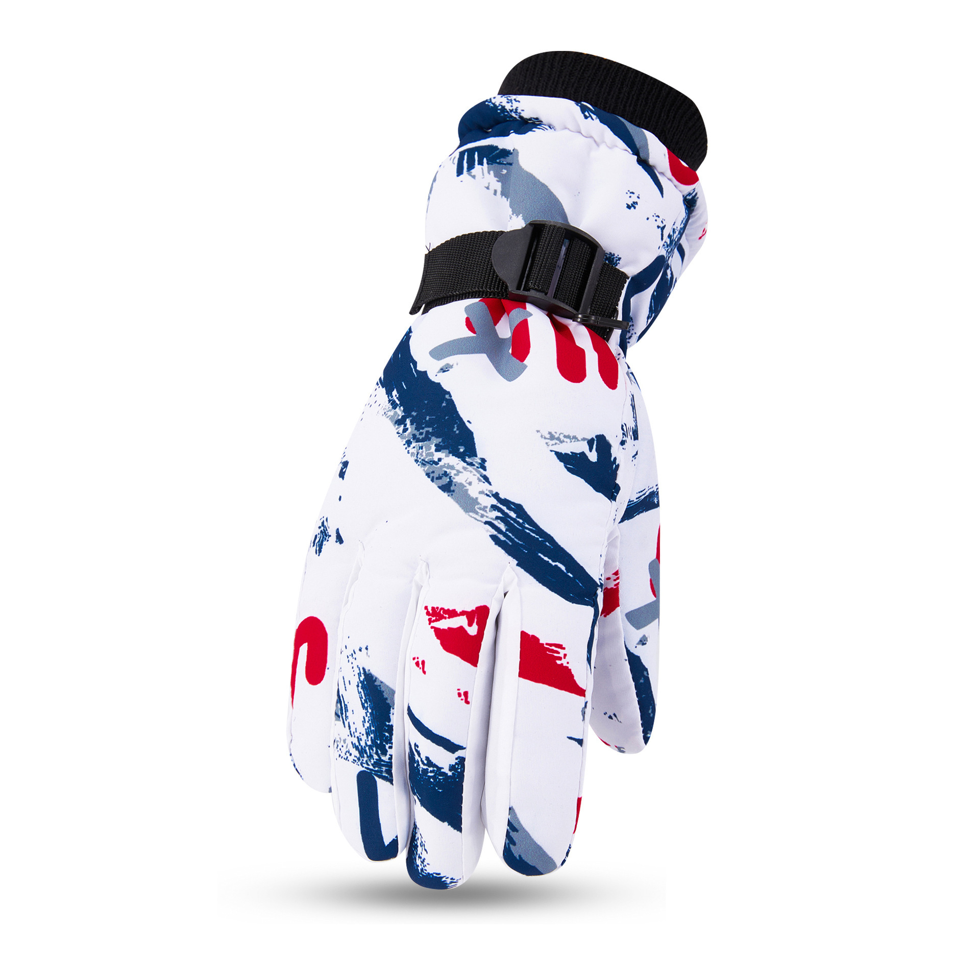 Picture of Ski gloves winter outdoor sports wholesale color children's gloves 9-15 years old warm gloves factory spot