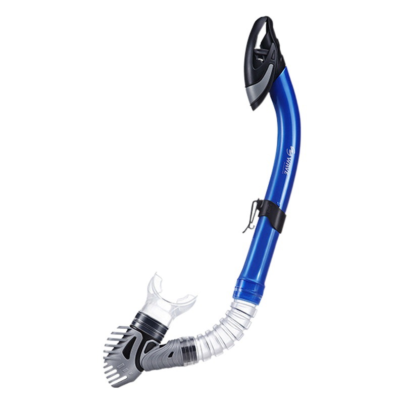 Wave Genuine Fully Dry Underwater Respirator Silicone Mouthpiece Professional Diving Wholesale Snorkeling Supplies Snorkel