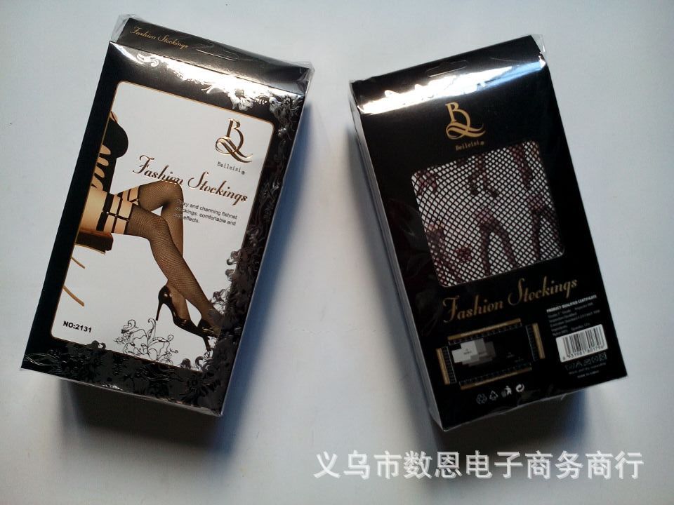 Picture of BEILEISI punk rivet stockings sexy charm seduction Fishnet High stockings leg socks 2131