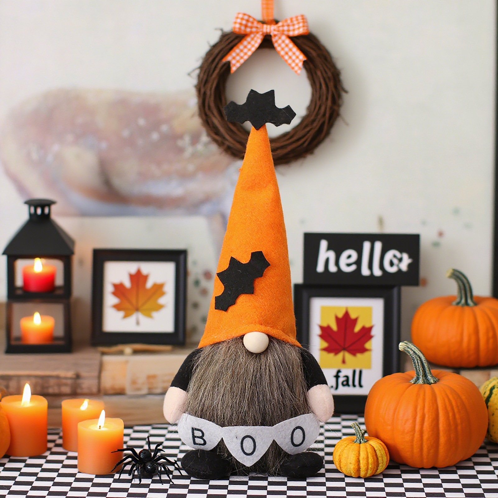 Picture of Mingguan new Halloween venue layout props dwarf faceless doll doll decoration ghost festival ground essence doll