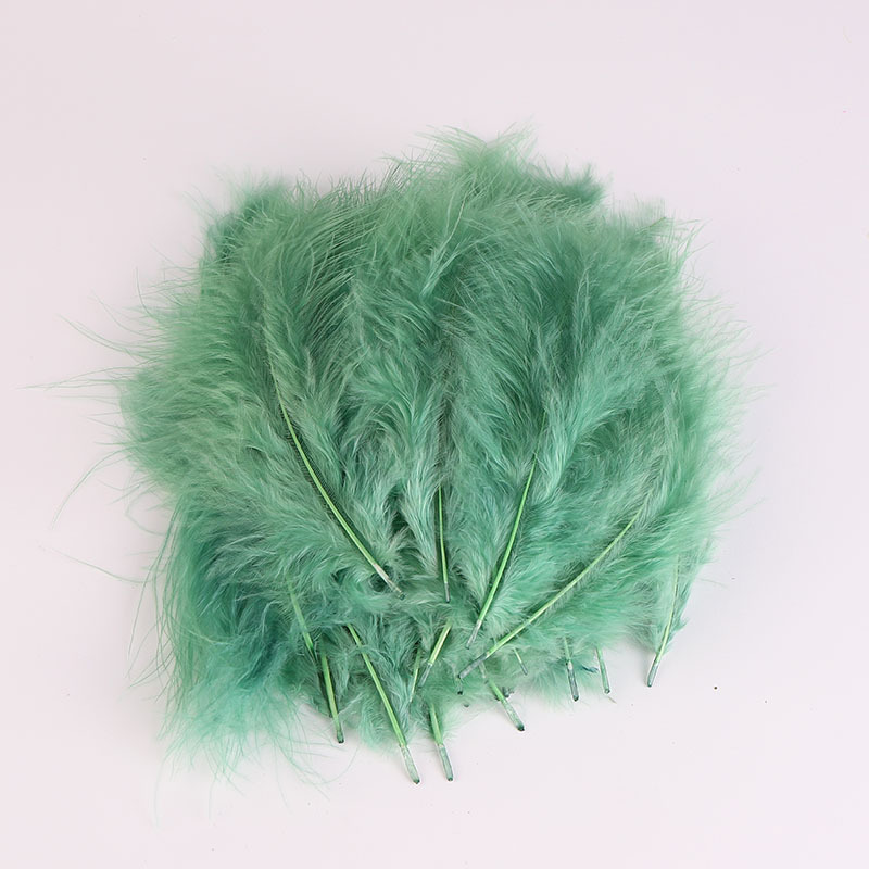 Picture of Cross-Border Wholesale Turkey Feathers Pointed Tail Velvet Feathers Colorful Feathers Dream Catcher Feathers Feather Lamp Wave Ball Feathers