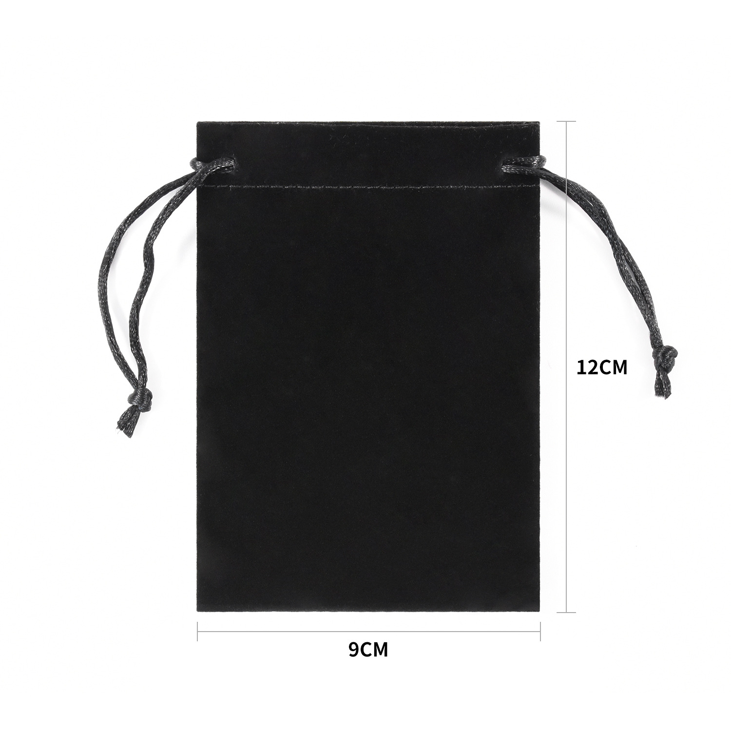 Picture of Factory wholesale simple wind large hair dryer storage bag jewelry dust bag flocking bag
