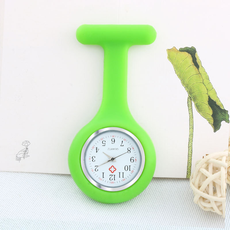 Picture of Factory Direct Sales New Silicone Band Wholesale Male and Female Nurse Watch Advertising Gift Hanging Watch Hot Selling Chest Watch Dropshipping