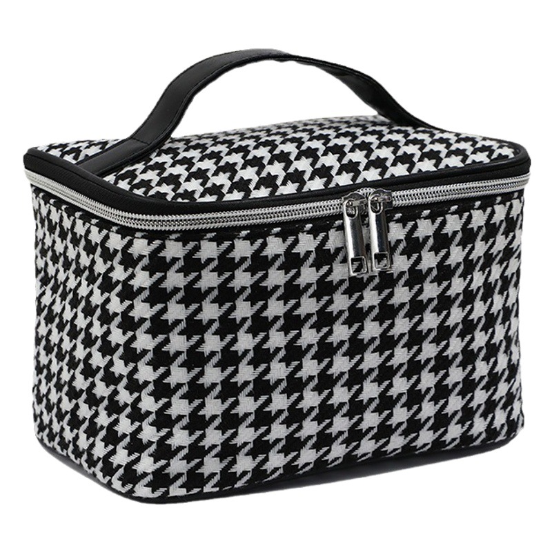 Qianniao Cosmetic Bag Women's Portable 2023 New Super Hot Large Capacity Cosmetic Storage Bag Portable Toiletries Bag Travel