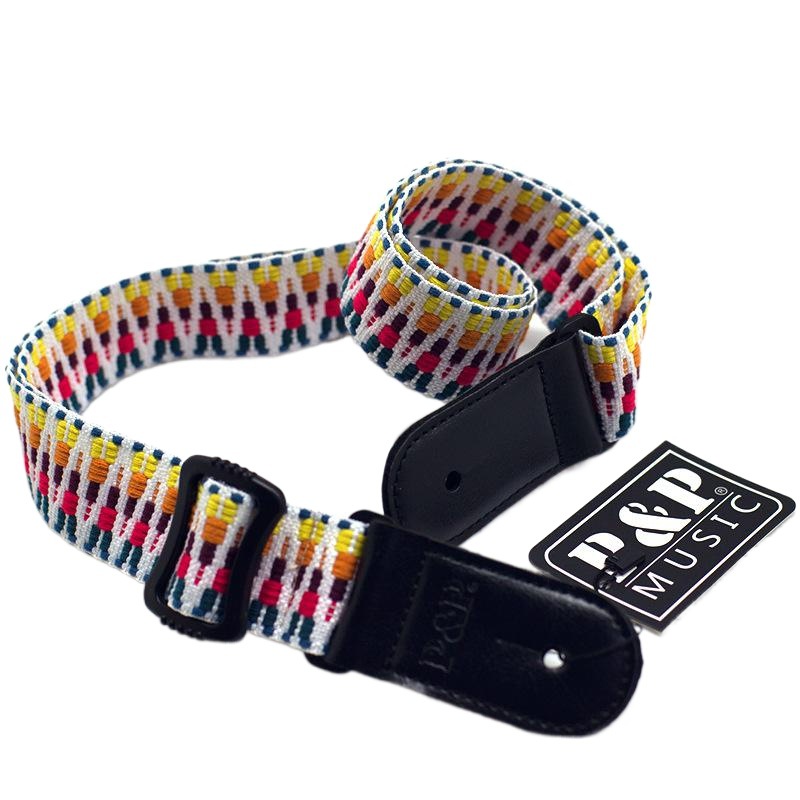 ukulele people strap ukulele woven strap factory direct colorful National Wind small guitar strap