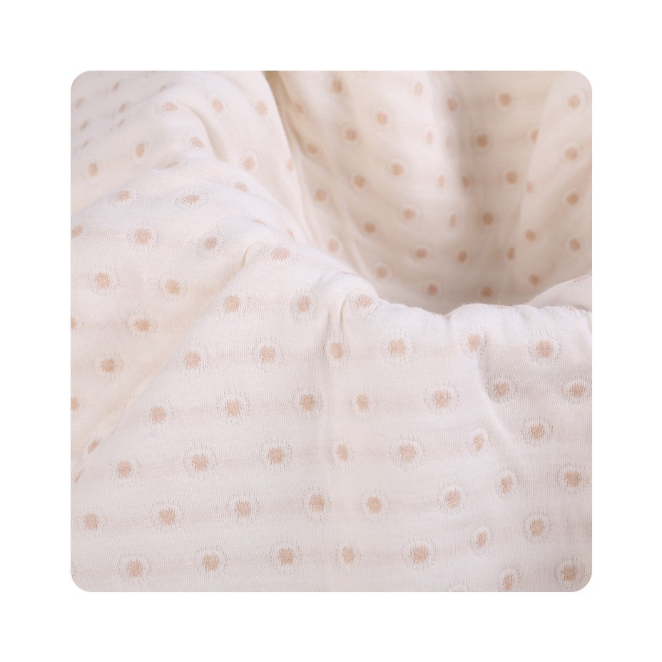 Picture of 40S color cotton jacquard air layer color cotton quilted knitted fabric spring and autumn sleeping bag underwear baby quilt fabric