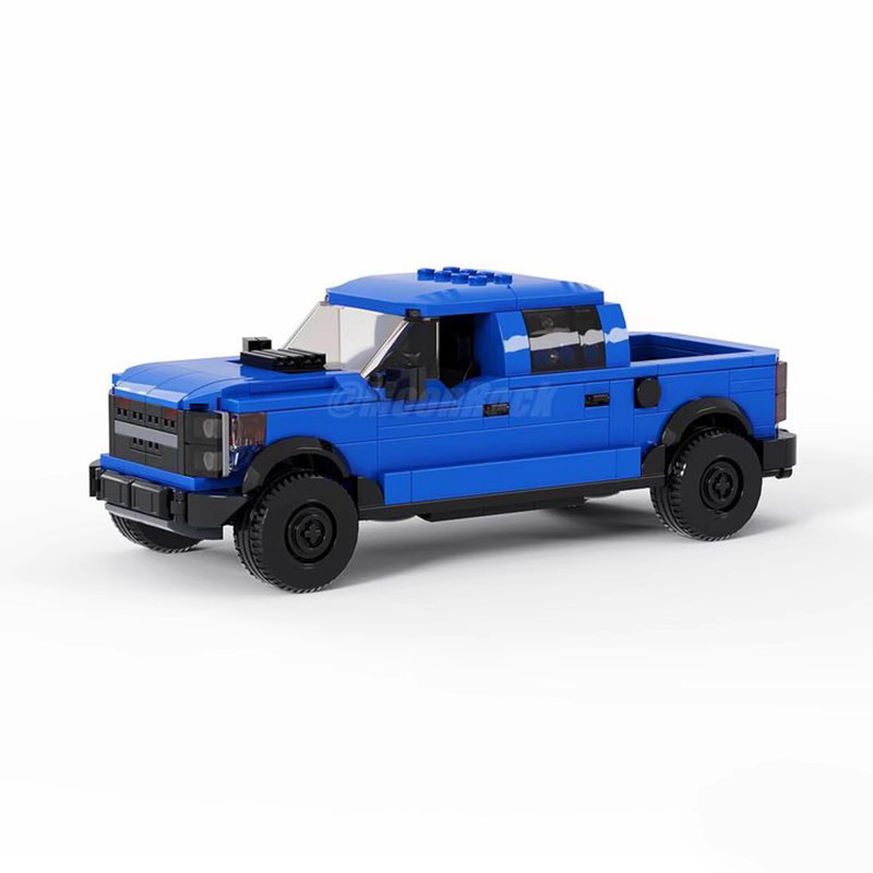Picture of Moc Model Set Domestic Building Blocks Assembled Puzzle Ford F-150 Raptor 2022 Off-Road Vehicle Boy 113533