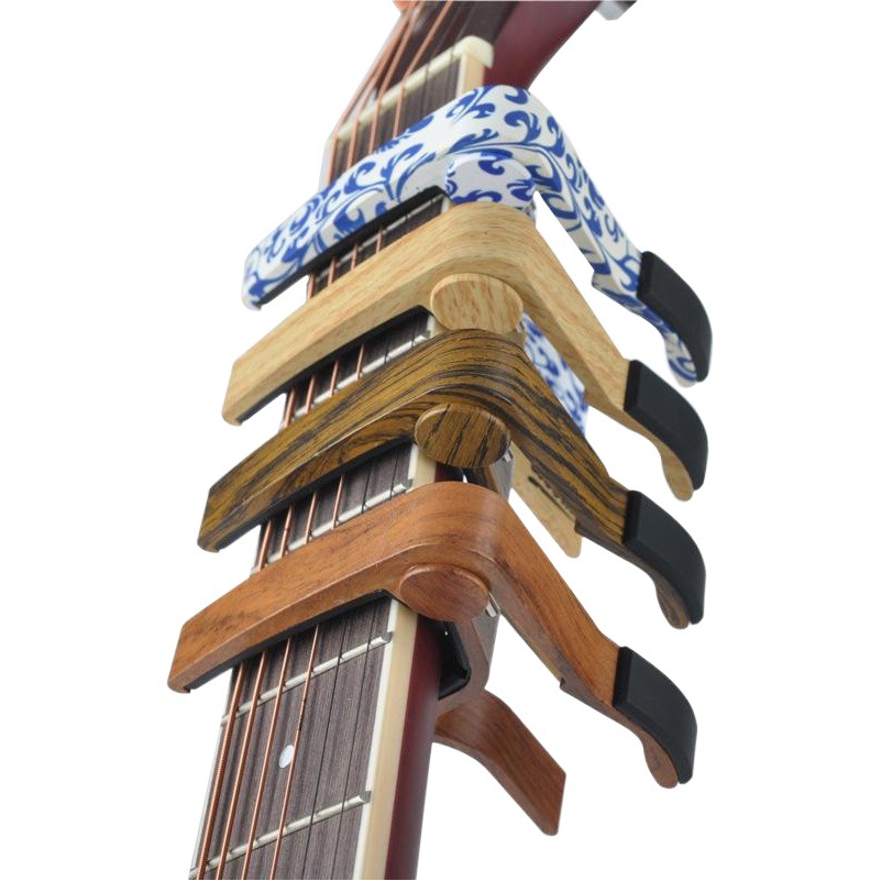 Amazon Supply jidian folk guitar Capper wooden guitar metal capper Wood grain Capper manufacturer