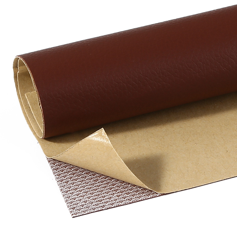 Picture of Cross-Border Douyin DIY Self-Adhesive Leather Patch Repair Patch Sofa Repair Leather Self-Adhesive Thin Pebbled Pattern Pvc