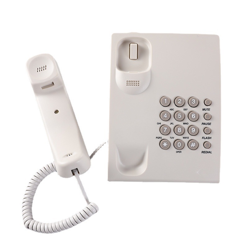 Picture of English Pure Color Telephone Business Office Landline Corded Telephone Kxt-670 Cross-Border Export Manufacturer Wholesale