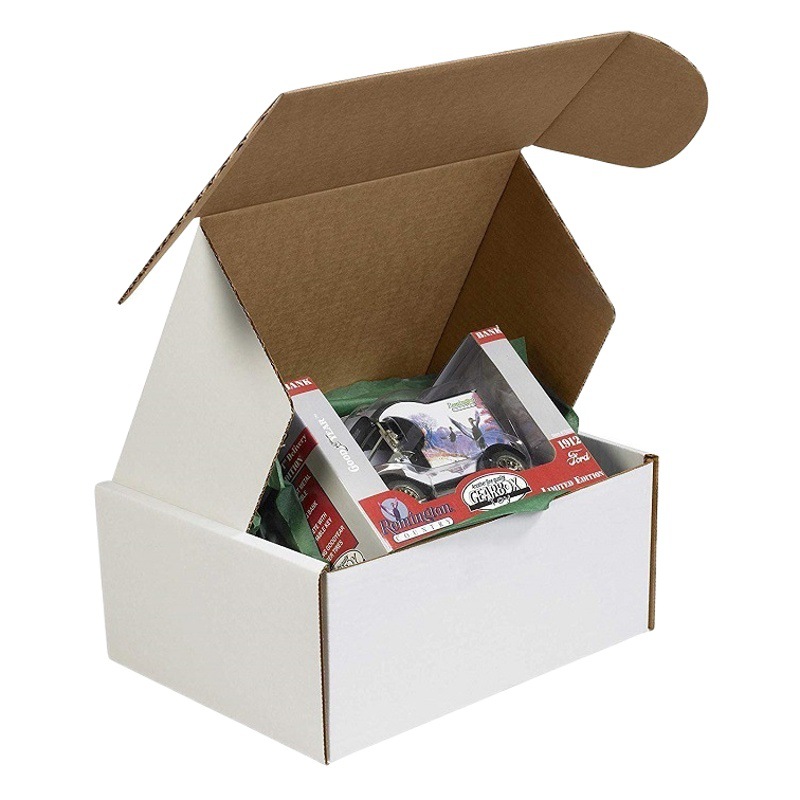 Extra hard length 12 to 35 width 6 to 11 height 2 to 5 aircraft Box 3-layer packaging Kraft paper box long flat thin packaging box