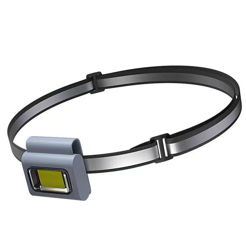 Picture of Cross-border new running lights with magnetic TYPE-C charging headlights portable clothes peg running COB silicone work lights