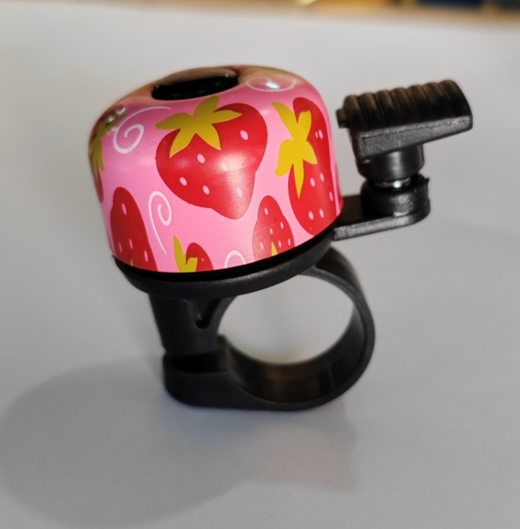 Picture of Bicycle Bell Accessories Aluminum Oxidized Car Bell Thumb Bell Hot Sale Small Bell Full Color