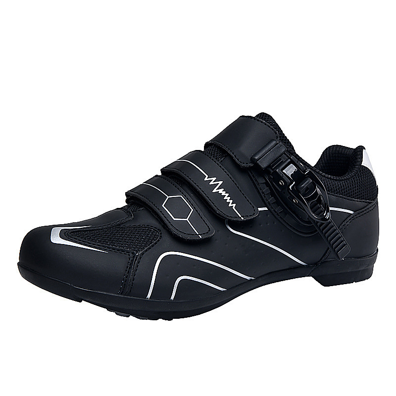 Cross-Border Mountain Bike Lock-Free Cycling Shoes for Men and Women, New Road Bike Lock Shoes, Hard-Soled Outdoor Lock-Free Cycling Shoes, Power-Assisted