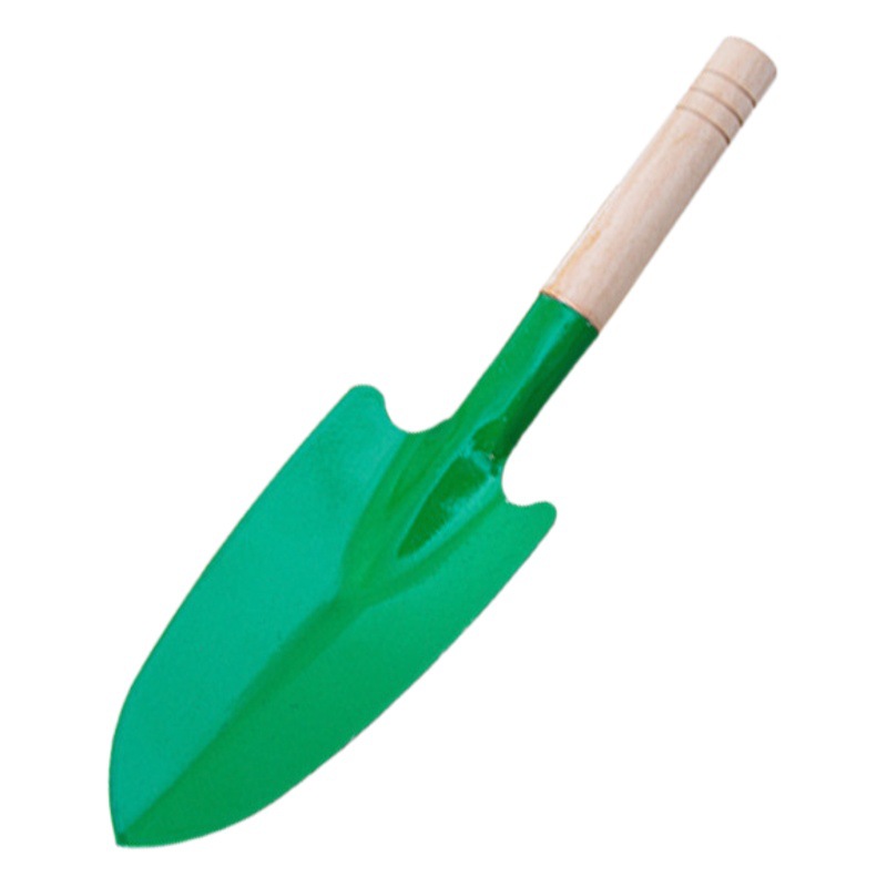 Wooden handle flower shovel flower planting tool vegetable planting flower succulent flower shovel loose soil pot shovel gardening scissors small shovel