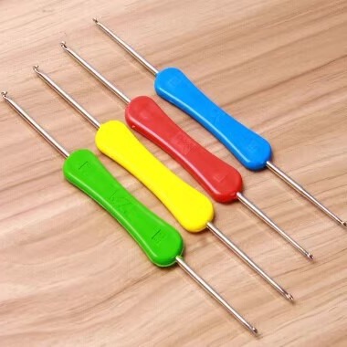 Double-headed Crochet Hook Multi-model Two-head Crochet Sweater Needle Plastic Handle Knitting Crochet Hook diy Knitting Tool Wholesale