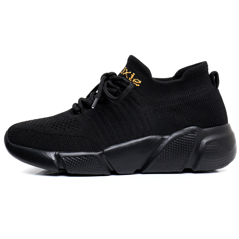 Picture of Cross-border sneaker shoes for men and women spring and autumn breathable fly woven elastic socks shoes knitted soft bottom socks running shoes