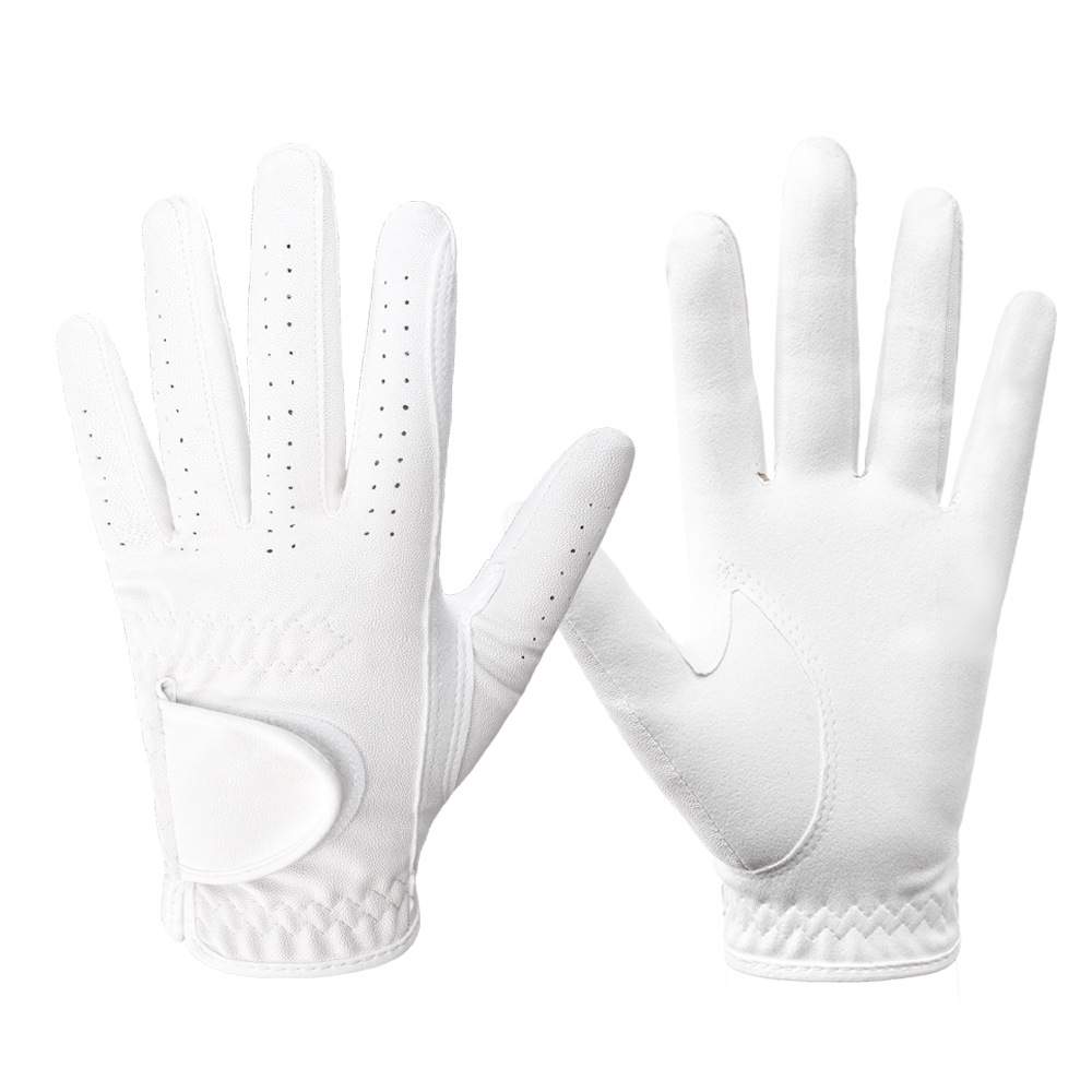 Picture of Golf Gloves Sports Protection for Men and Women Non-Slip Wear-Resistant Comfortable Custom Logo Suede Breathable Sports Gloves