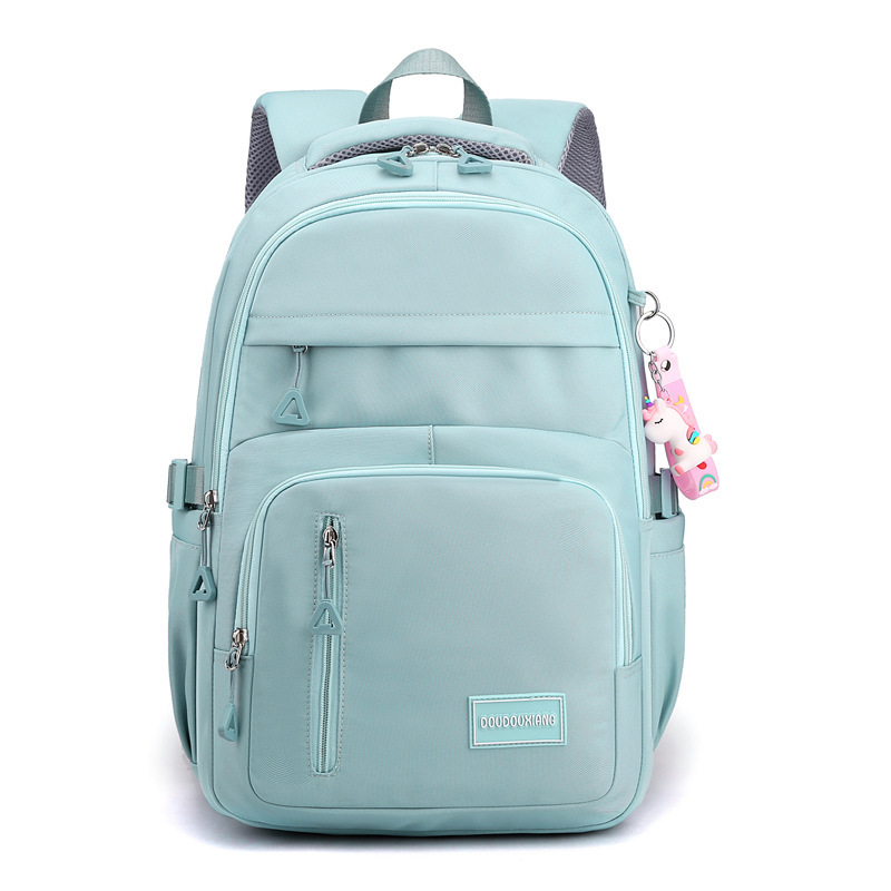 Picture of Korean Style Nylon Cloth Schoolbag Girl's Simple Large Capacity Primary School Student Backpack Women's Fashionable Campus Junior High School Student Backpack
