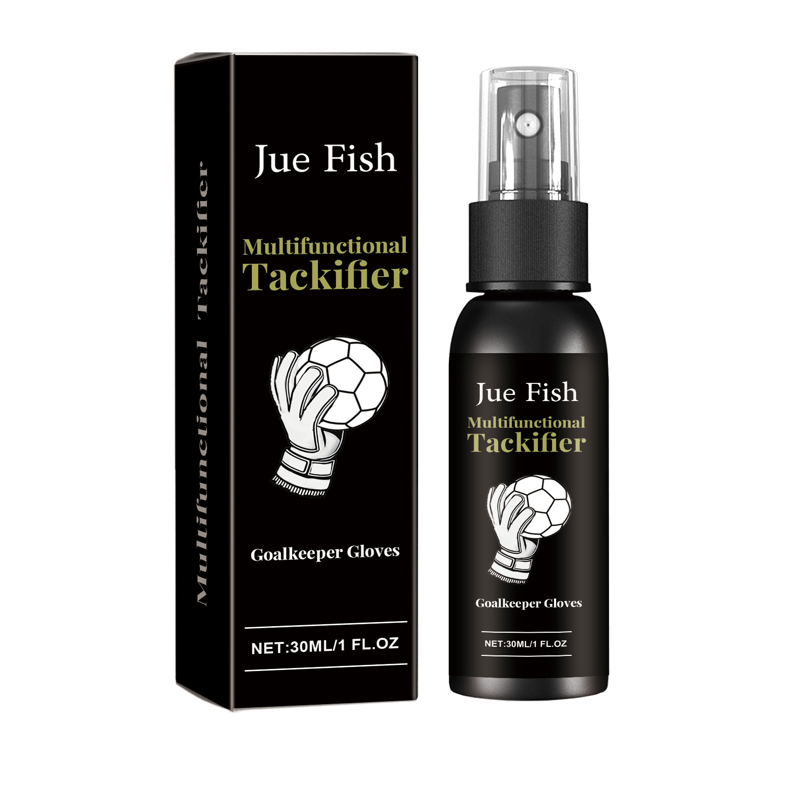 Picture of Jue Fish Goalkeeper Gloves Grip Spray Gloves Increased Tack Improved Grip Adhesive Spray