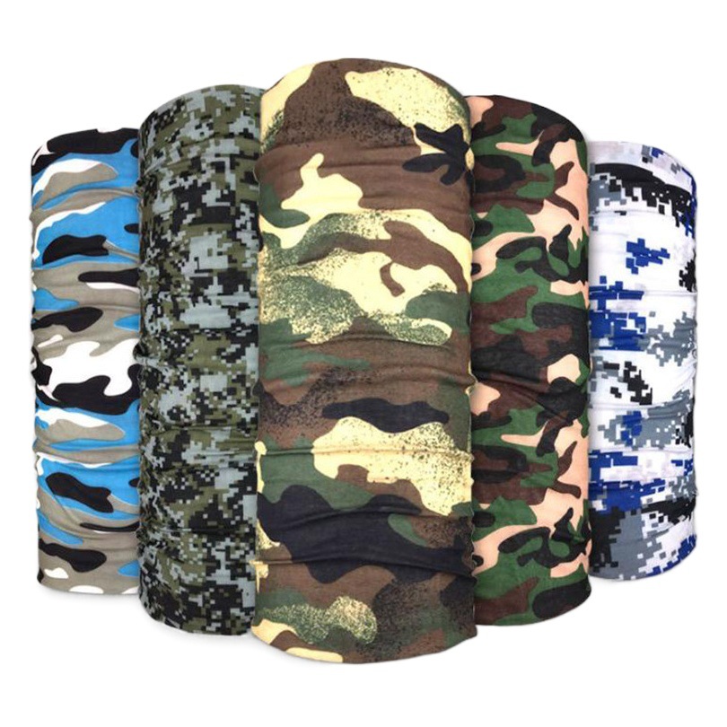 Magic turban windproof mask sunscreen scarf collar changeable scarf riding supplies sports equipment Ice Silk headgear