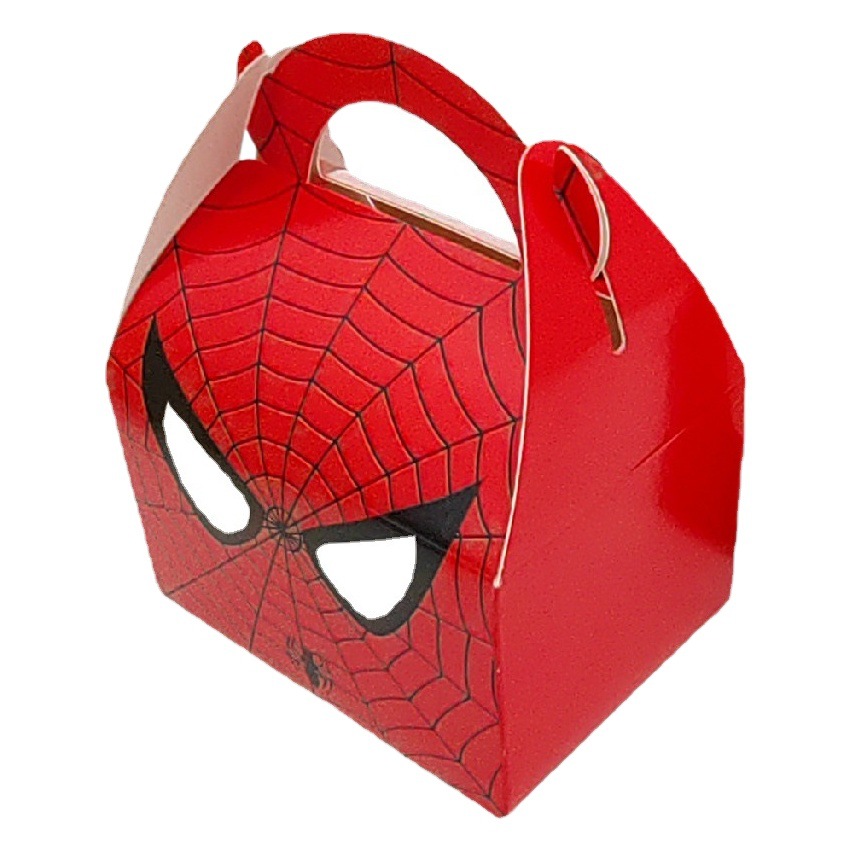 Cartoon Wedding Candy Box Kidsren's Birthday Party Gift Bag Wedding Return Gift Packaging Bag Handbag Small Paper Box