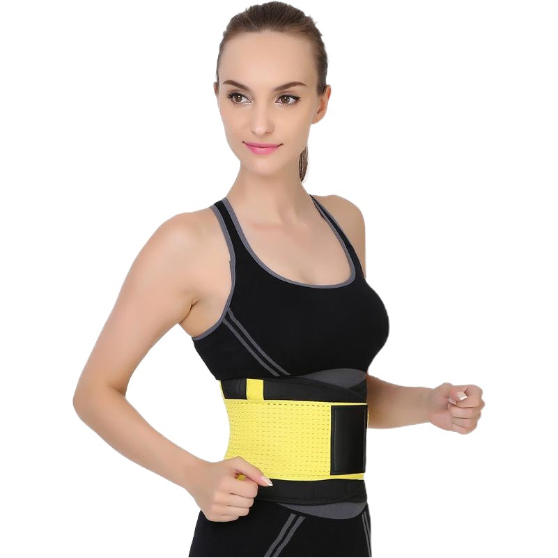 Cross-Border New Waist Belt, Fitness and Health Sports Belt, Support Abdominal Belt, Colorfulful Sweat Waist Belt